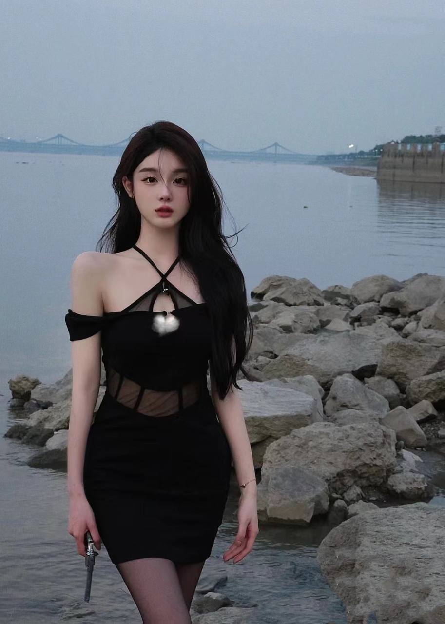 上海大圈网红在海边