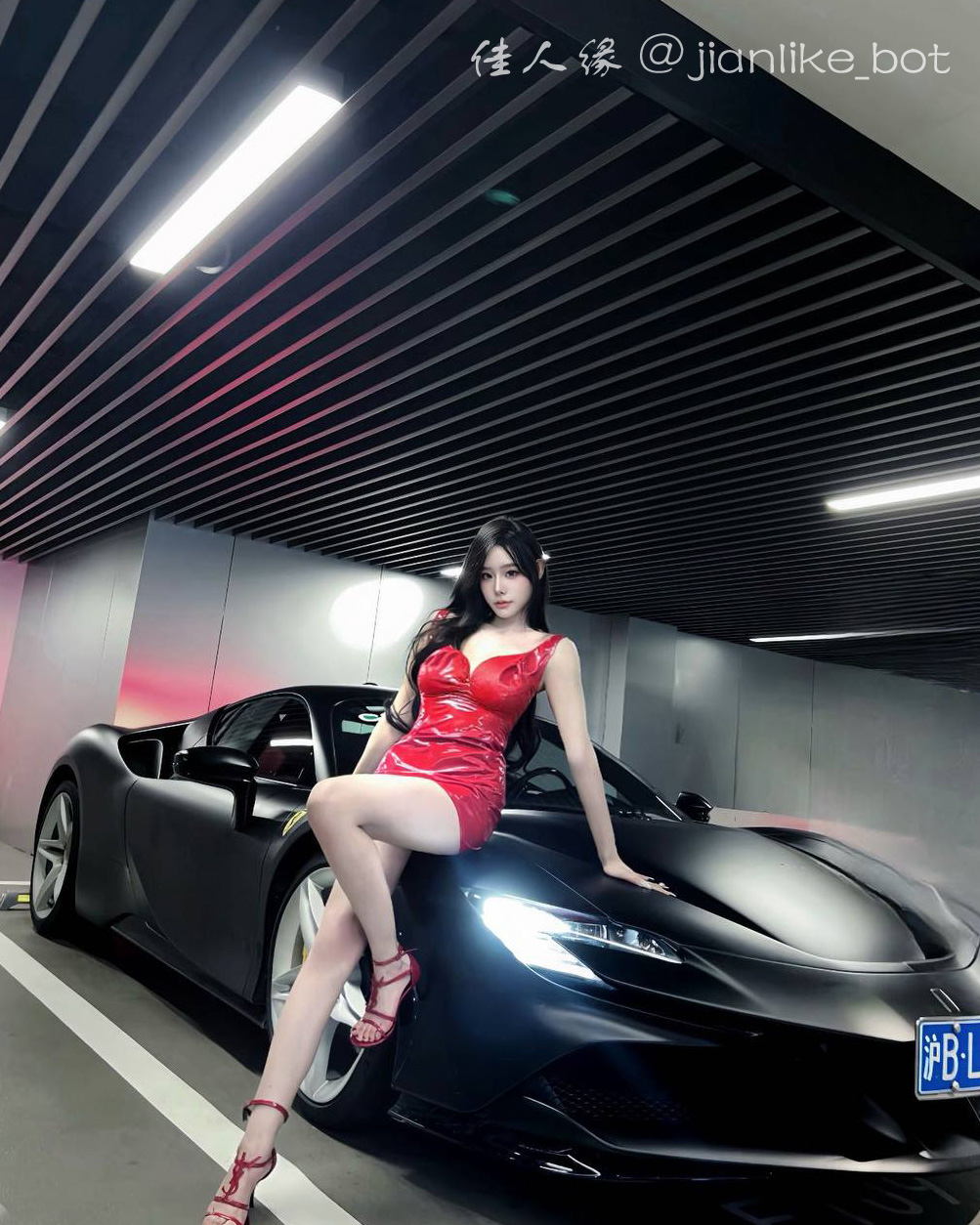 广州外围大圈-182cm极品御姐车模