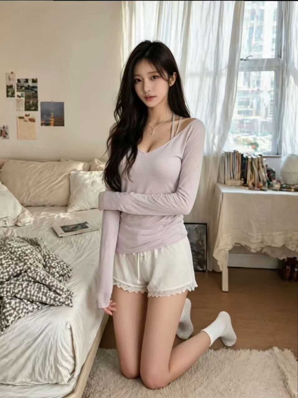 南京 Laochen 175cm D杯 高白纯 新人首开 可蛇吻 敏感体质