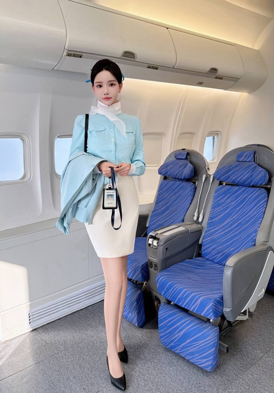 苏州蓝猫空姐本人颜值高蜜桃臀筷子腿178cm