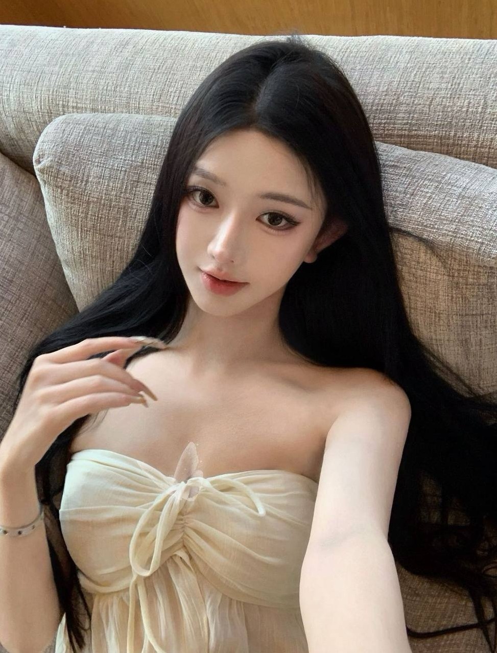 上海静安月亮身高176E杯杨柳细腰筷子腿雪肤可纯可欲