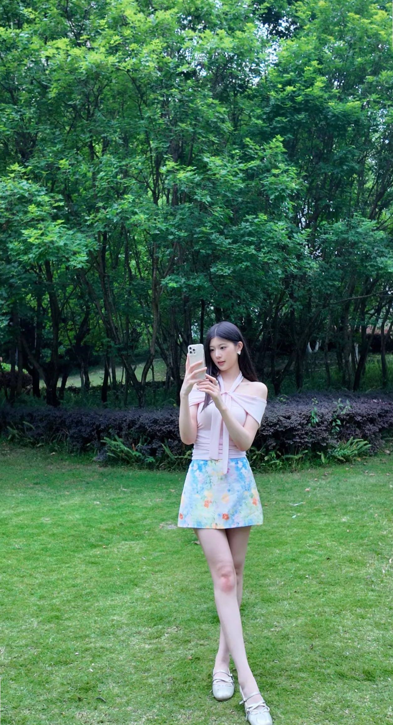 上海静安 猫猫花 白皙肌肤 甜美女孩 第一次拍摄