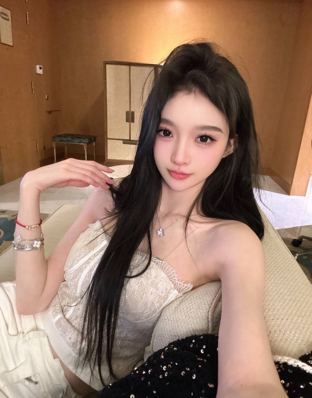 上海静安 白小纯 172cm 45kg 白虎 蛇纹 初恋女友