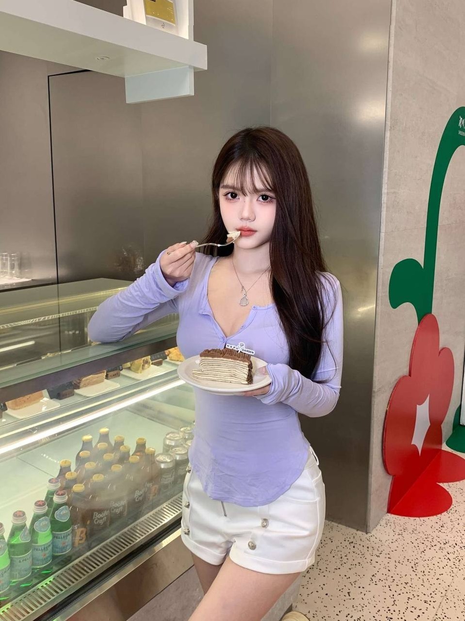 广州 蓝白白 小乔 人间尤物 乖巧性格 真人真照 无科技 探店