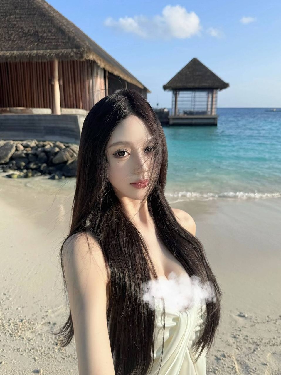 深圳南山米雪儿 网红御姐 00年 175cm 马甲线 筷子腿 蜜桃臀 健身身材