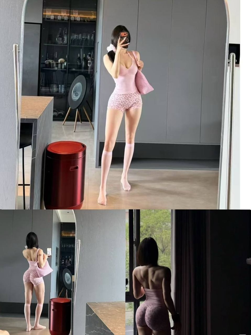 深圳米雪儿176cm52kg瑜伽博主魔鬼身材气质绝佳