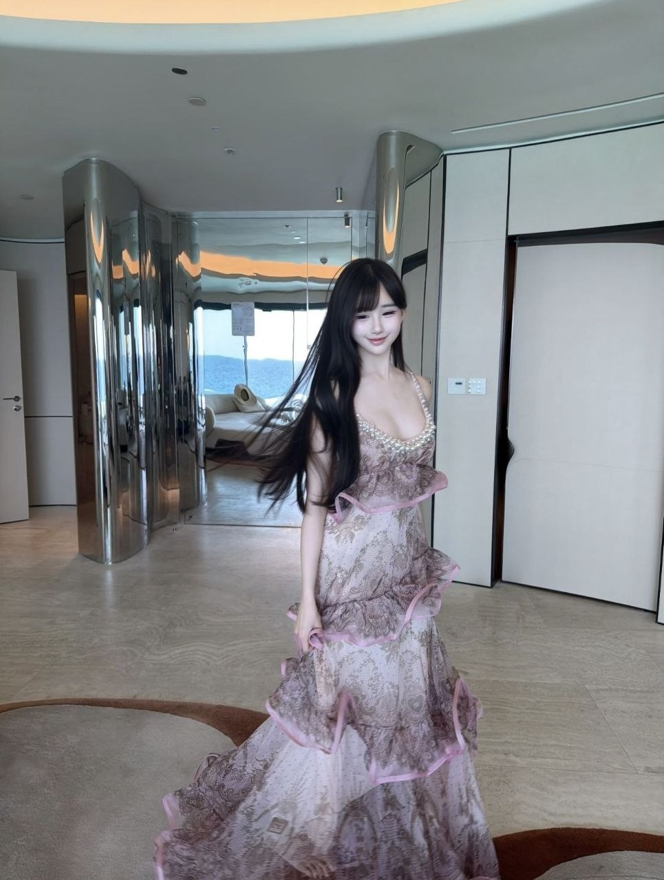 杭州萧山陈一萌 蜜桃臀 纤腰长腿 性感热情