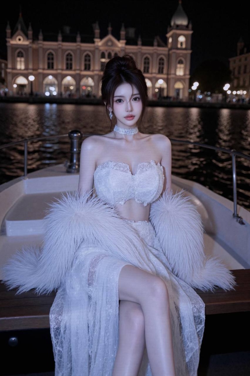 上海静安晏熙雨会展车模 气质佳 酷似娜扎 白皙粉嫩