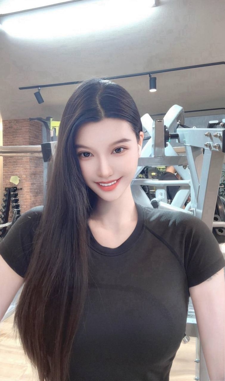 上海静安 林静 腰臀比天菜 净高172cm 95斤 健身教练