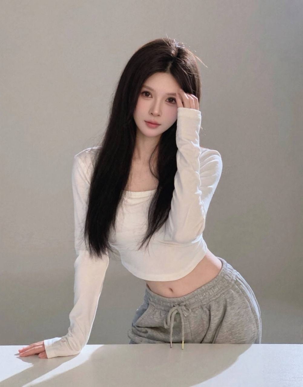 广州 王子诺 04年 40kg 漫画腿 马甲线 健身