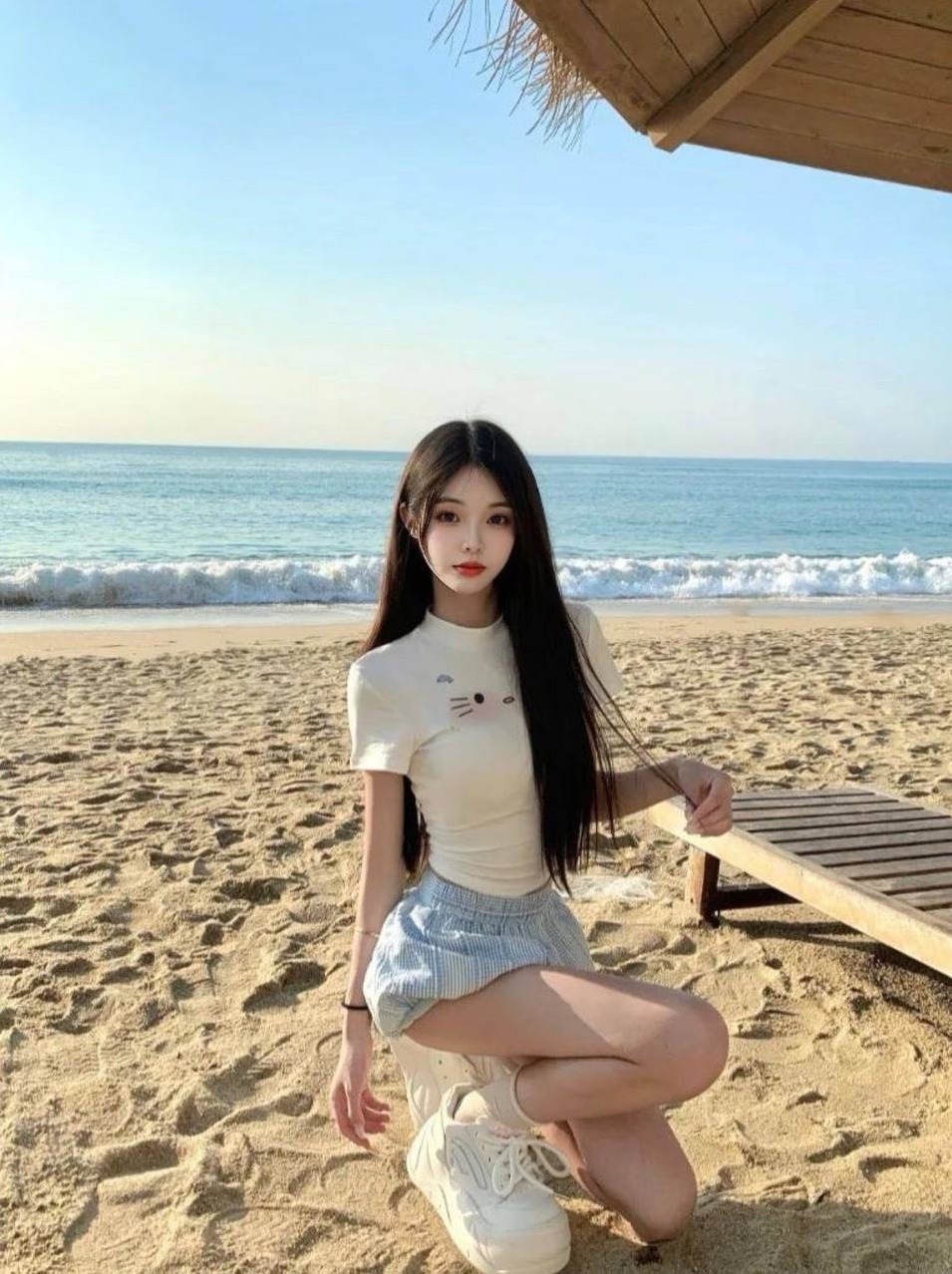 广州天河星星168cm44kg36D白嫩肌肤青春靓丽