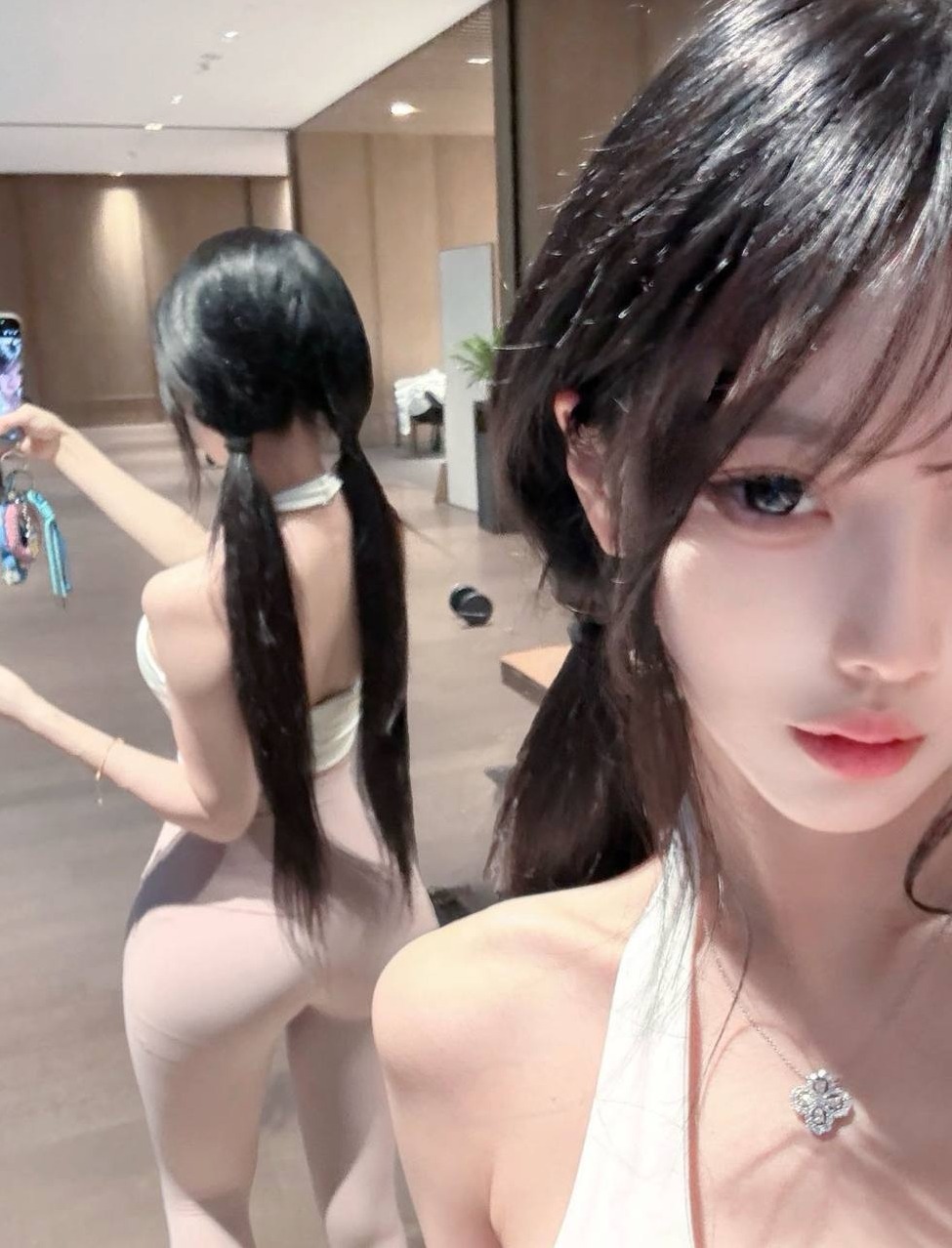 杭州萧山长发女神小柔白皙肌肤170cm 气质优雅
