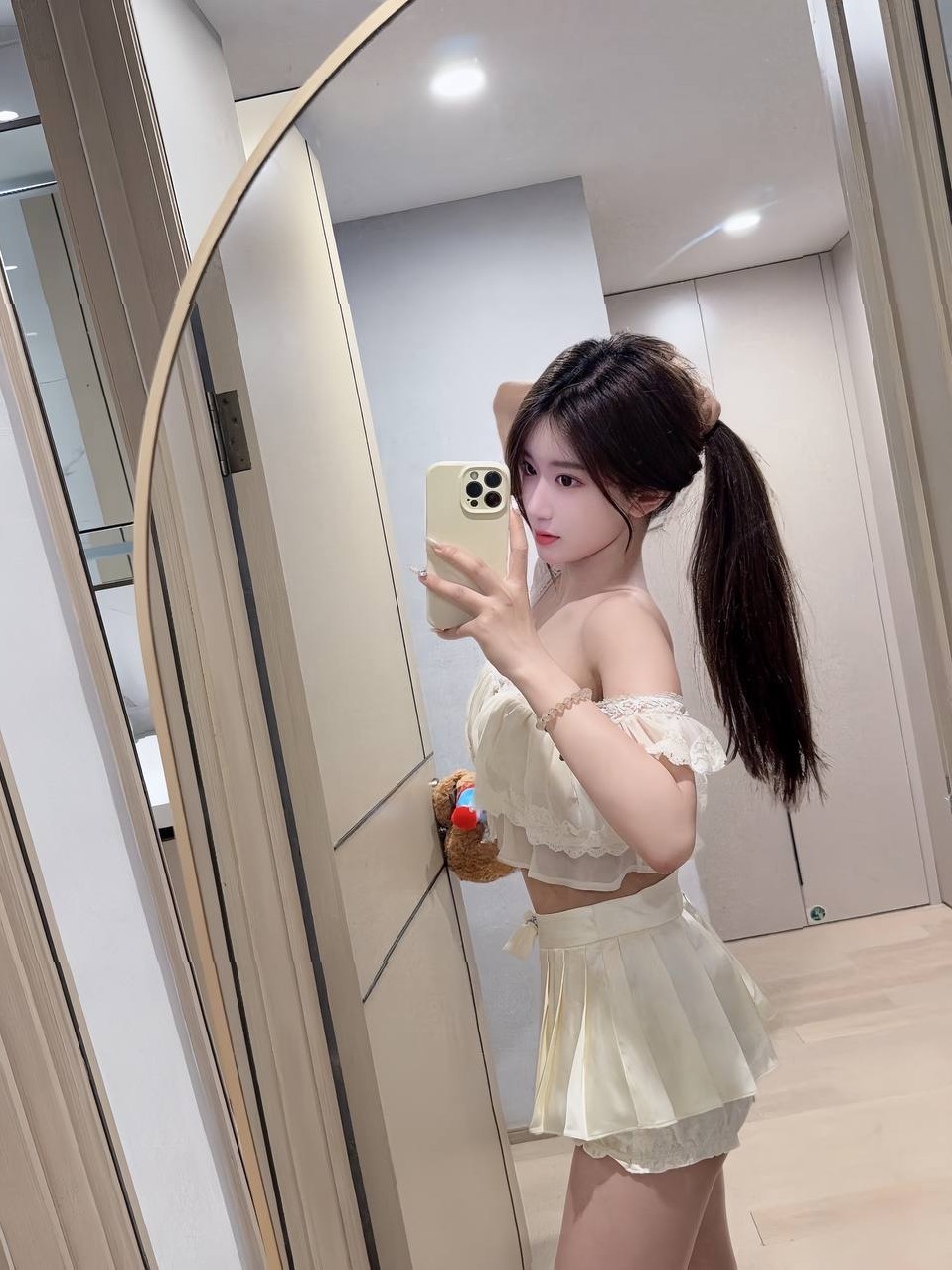 深圳福田 清纯女孩 170cm 90斤 真胸C 无风尘气 体验感超棒