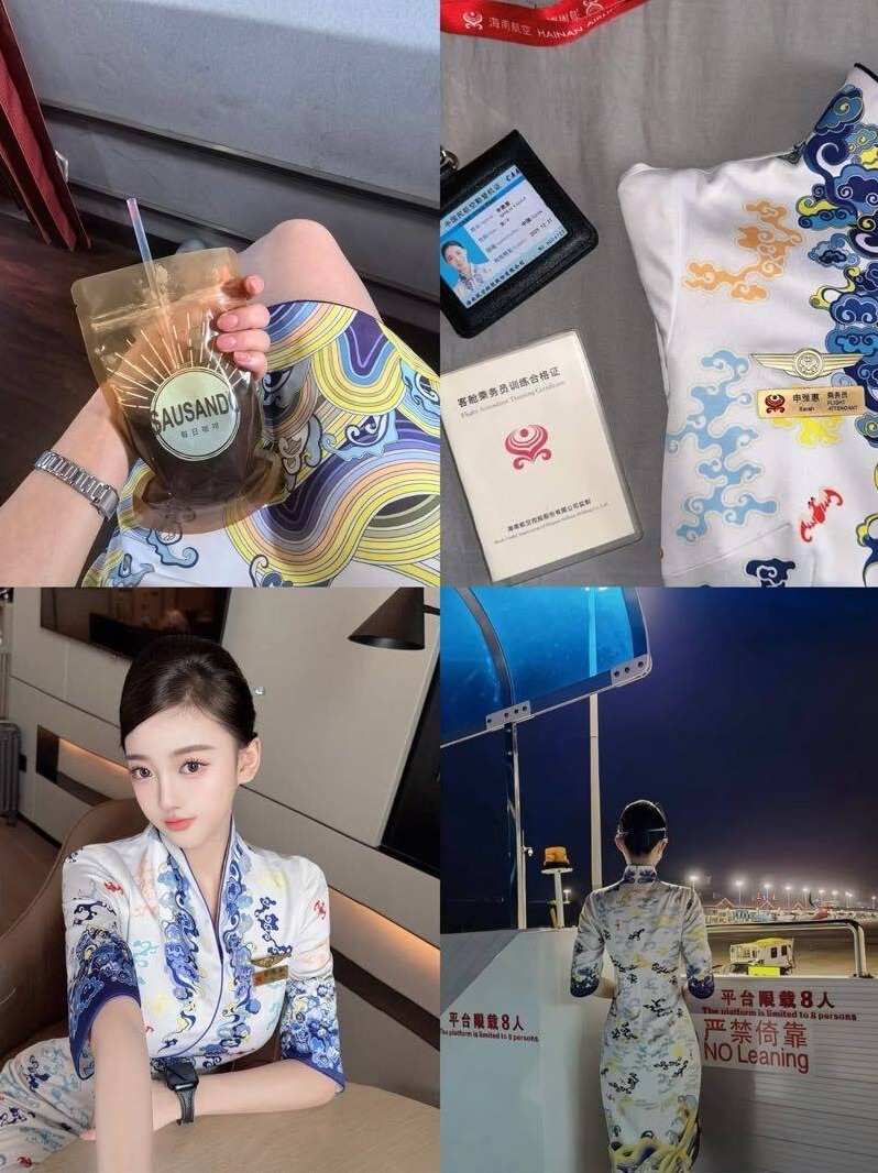 广州 悦悦 新人海航空姐 身高173cm 热情周到 仪态万方
