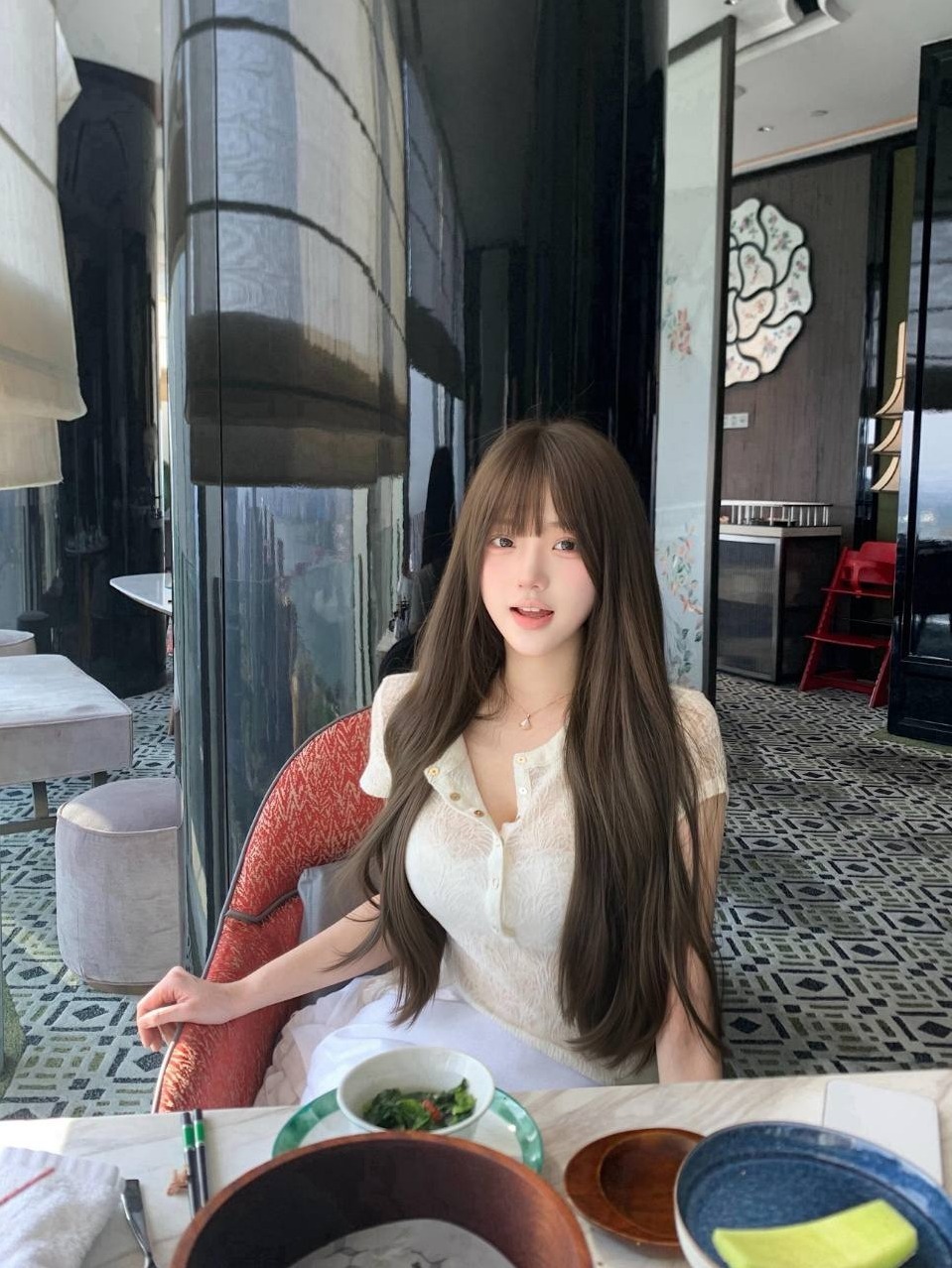 广州 丁丁 校花女神 天然身材 170cm 女友感不机车