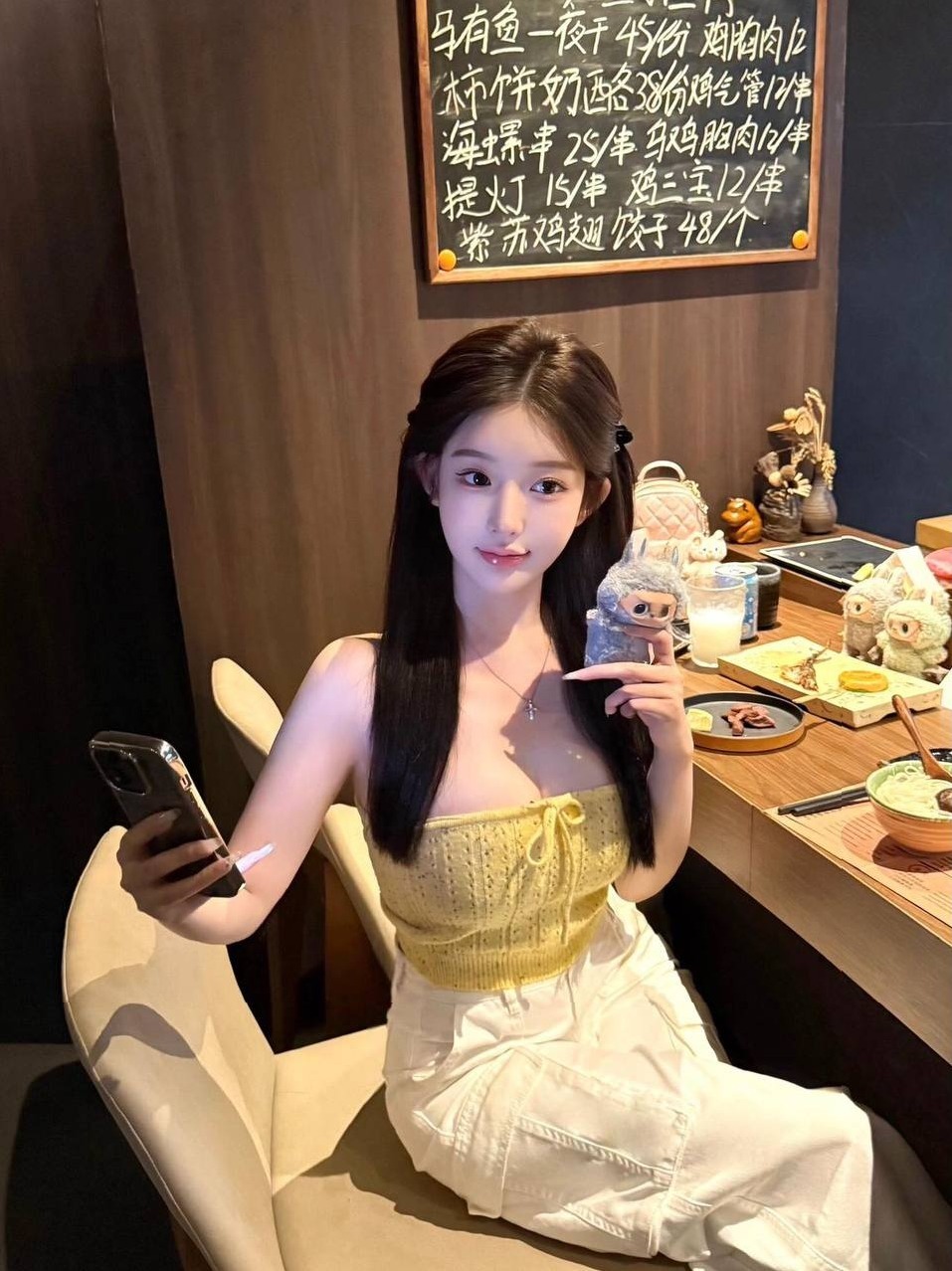 广州杨弈 身高166cm 44kg 真🐻E 皮肤雪白 一字马 初恋女友feel