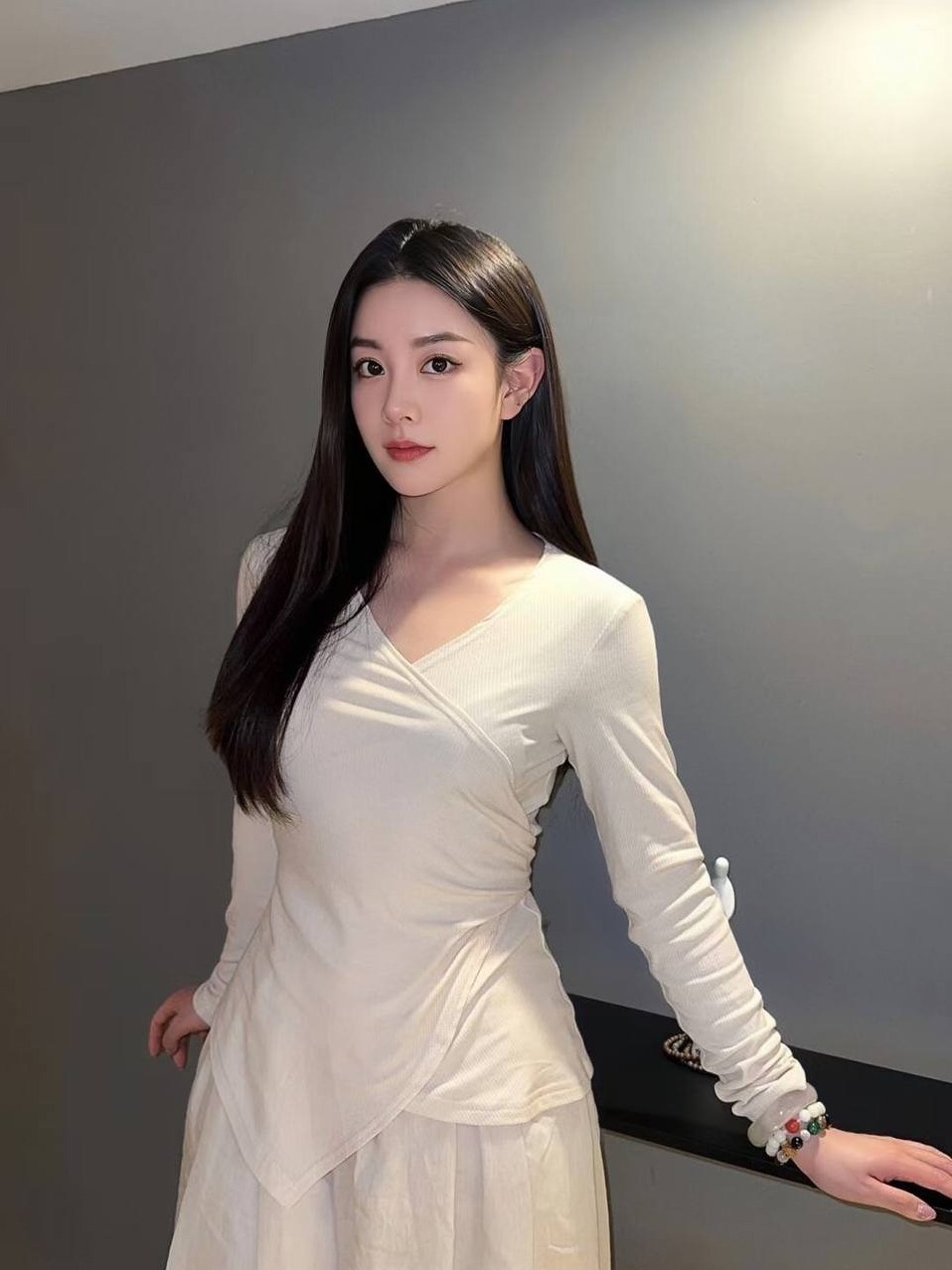 上海晴晴 178D 兼职模特 洋气御姐 高挑身材 凹凸有致