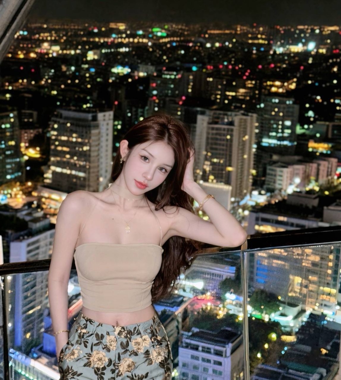 广州 美美 168E 44kg 细腰肥臀 马甲线 S身材 99年