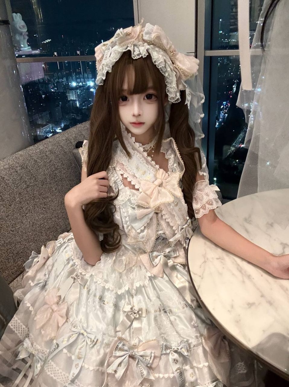 深圳福田王腾07年大一学生身高164cm80斤C杯超甜萝莉音