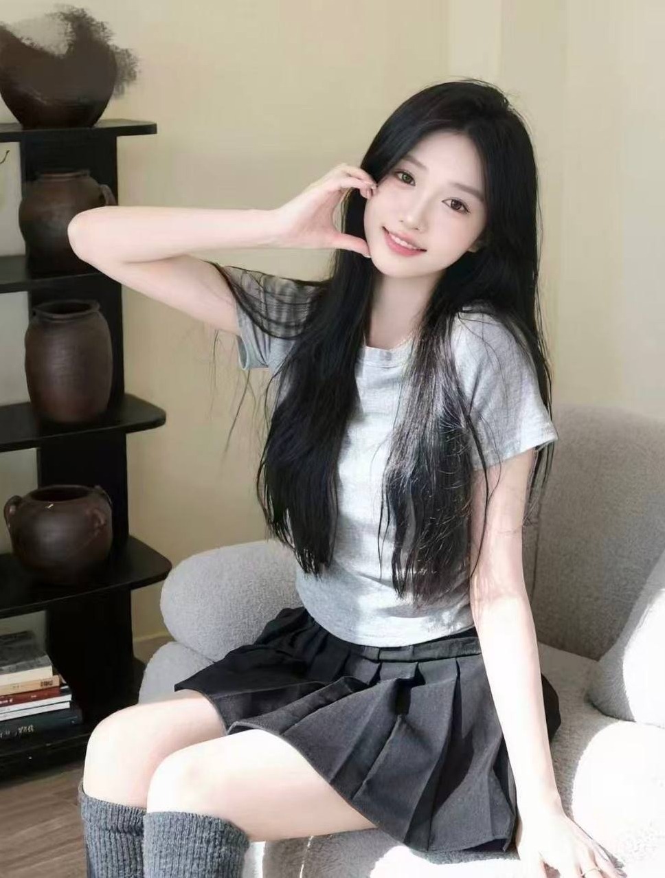 杭州上城区扶摇沈168C筷子腿皮肤白皙