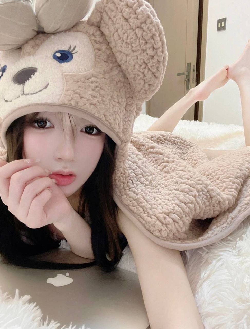 广州白云甜美Coser糖糖可爱萝莉身高158cm 服务贴心