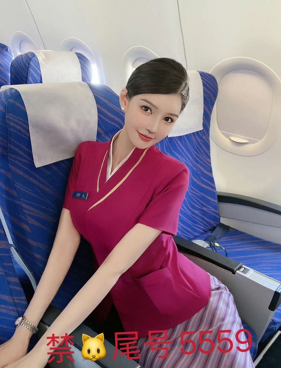 南京鼓楼区Laochen南航空姐身高170cm温柔御姐