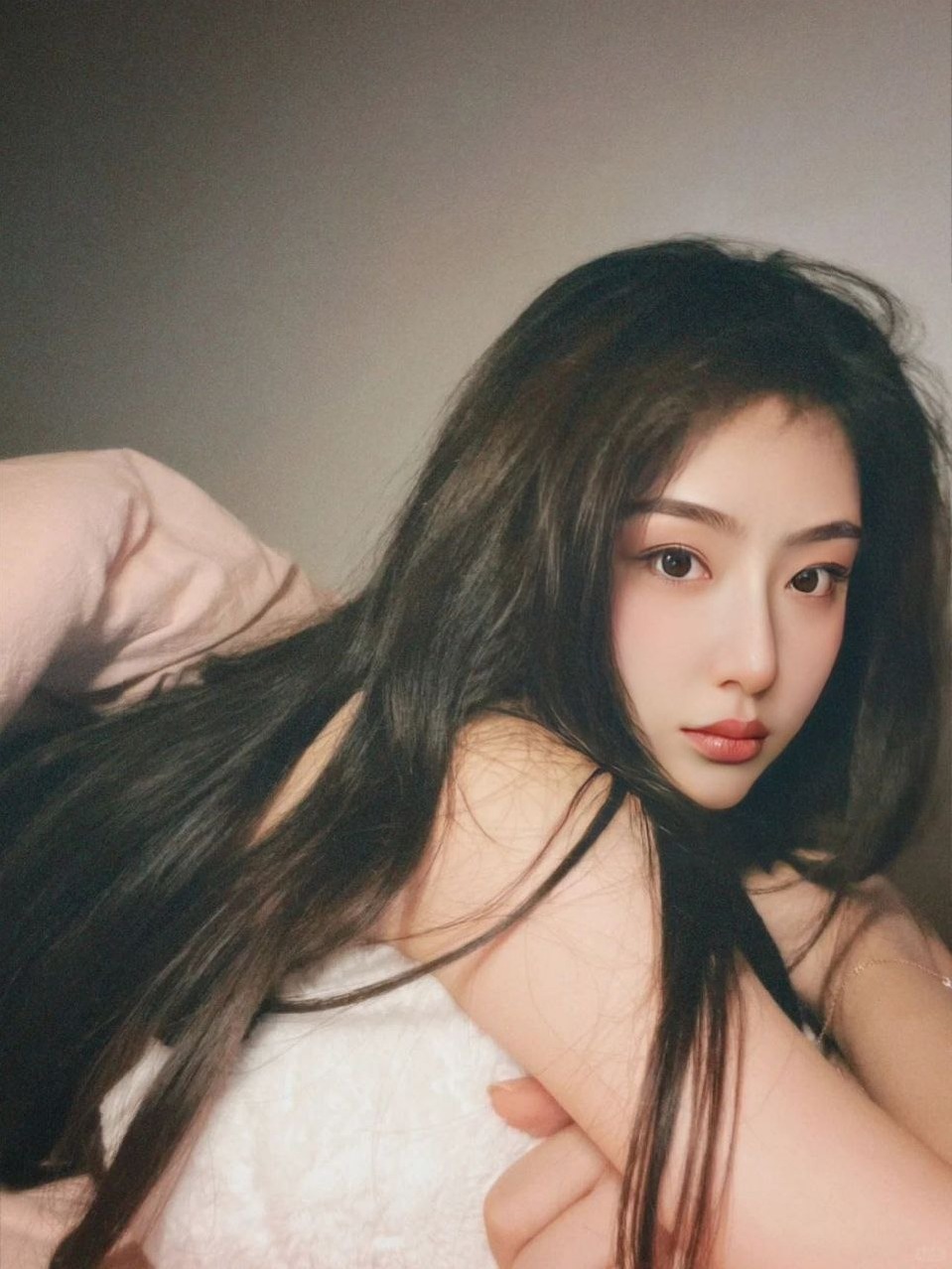 广州飞儿身高178cm真胸专业模特圈外女友真人真照