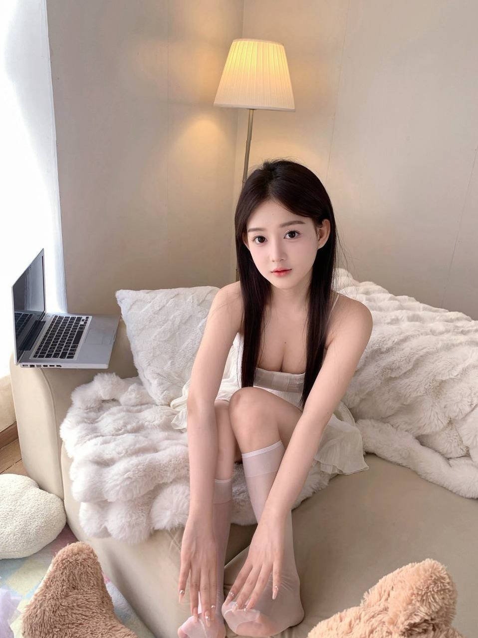 深圳福田纯洁小白兔 160cmC杯粉嫩超紧💦多敏感体质