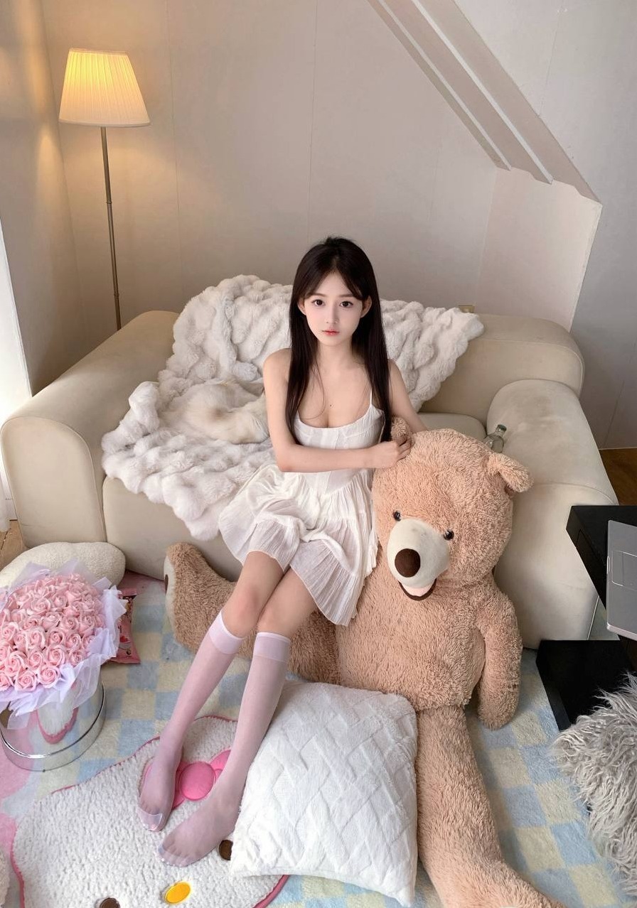 深圳福田纯洁小白兔 160cmC杯JK情趣高跟鞋女友感觉