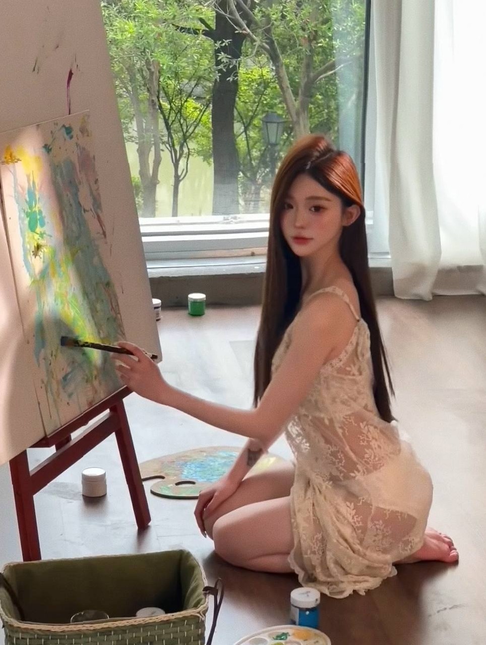 上海普陀茜茜 176cm 49kg 雪白肌肤 情绪价值满