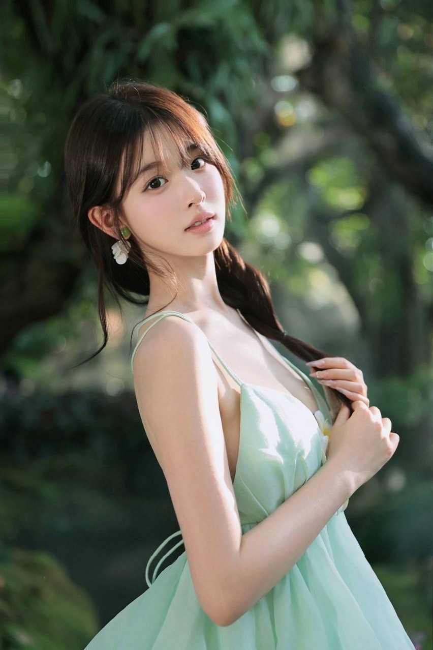 上海浦东晨晨 校花颜值 170高挑 匀称有料 校园写真 温柔气质