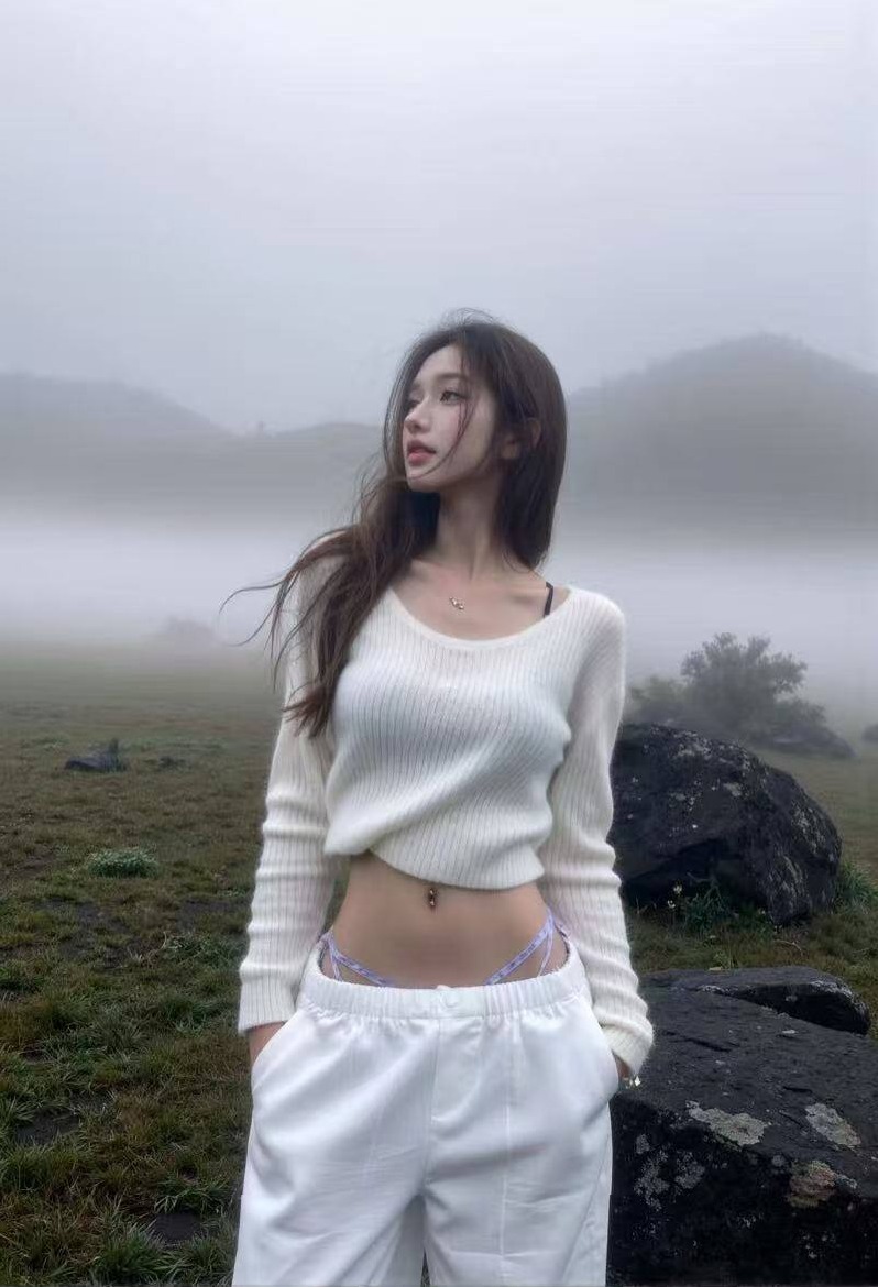 长沙天心元气少女小鹿甜美笑容身高168cm