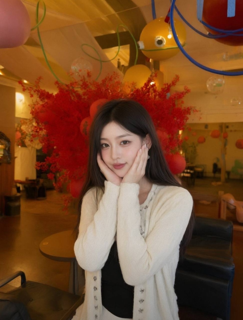 南京 Meili纯子 172cm高挑天然曲线 甜美亲和互动