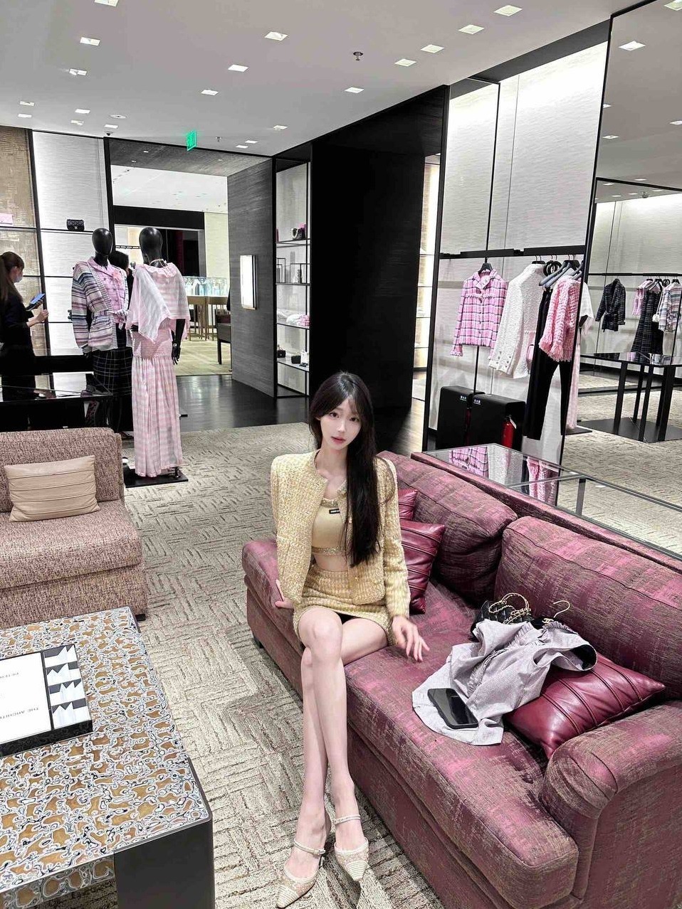 杭州 香蕉 纤细腰身 甜美风格写真