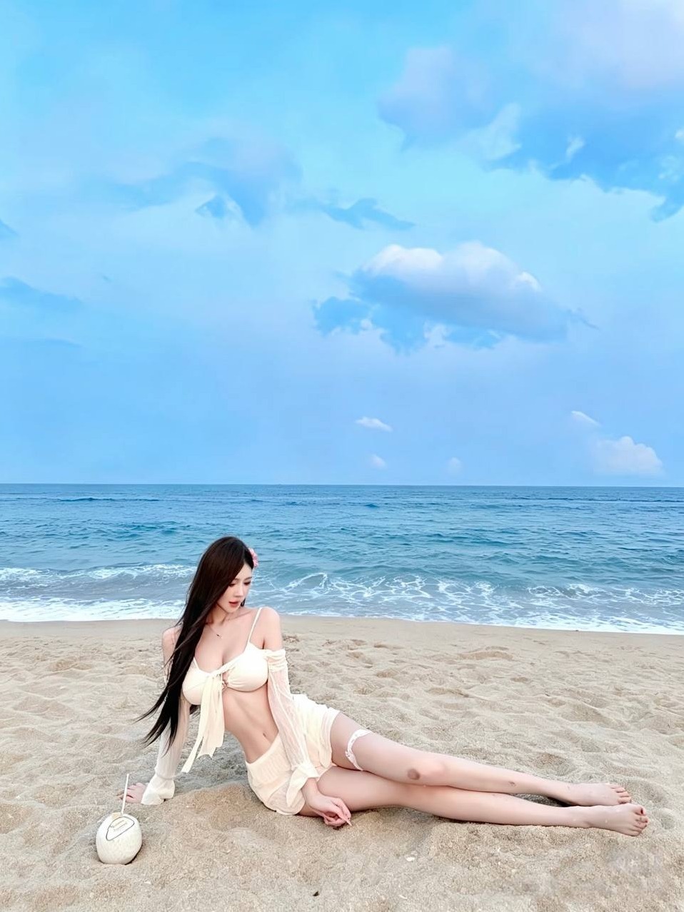 杭州 香蕉 白皙肤色 无赘肉 形象展示