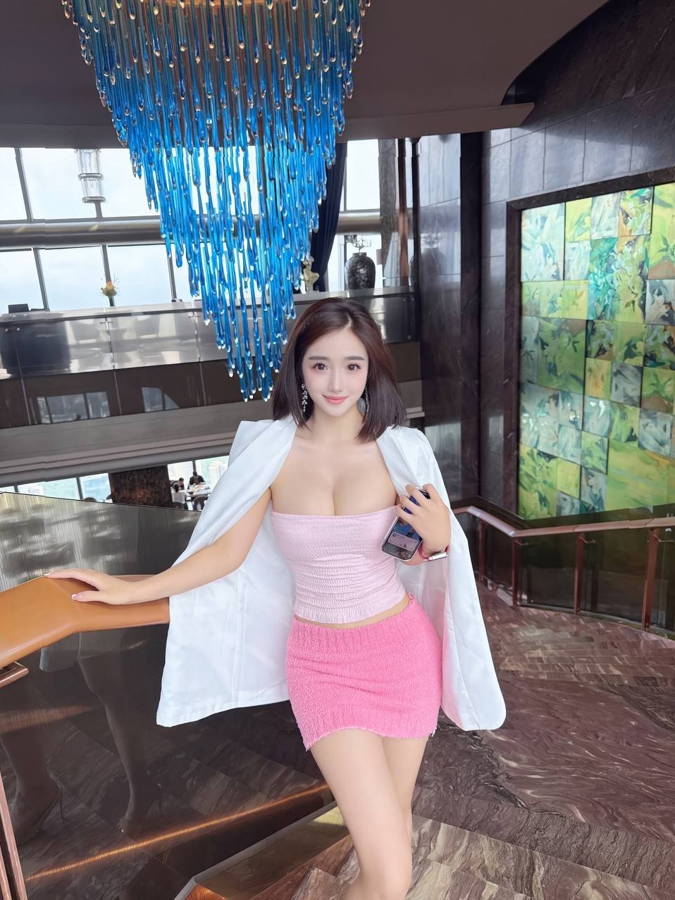 深圳 如梦 短发高挑 长腿白皙 镜头表现自然