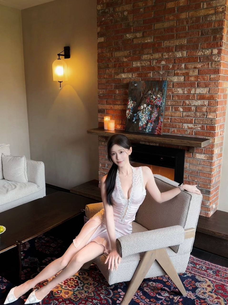 深圳丸子 168cm 95斤36D 真人真照