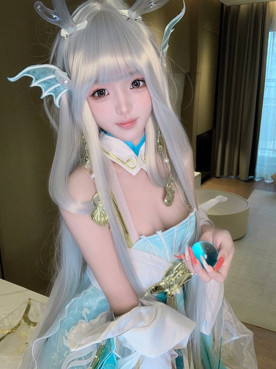广州 文斯 168cm 清新气质 白小纯COS 配合度高
