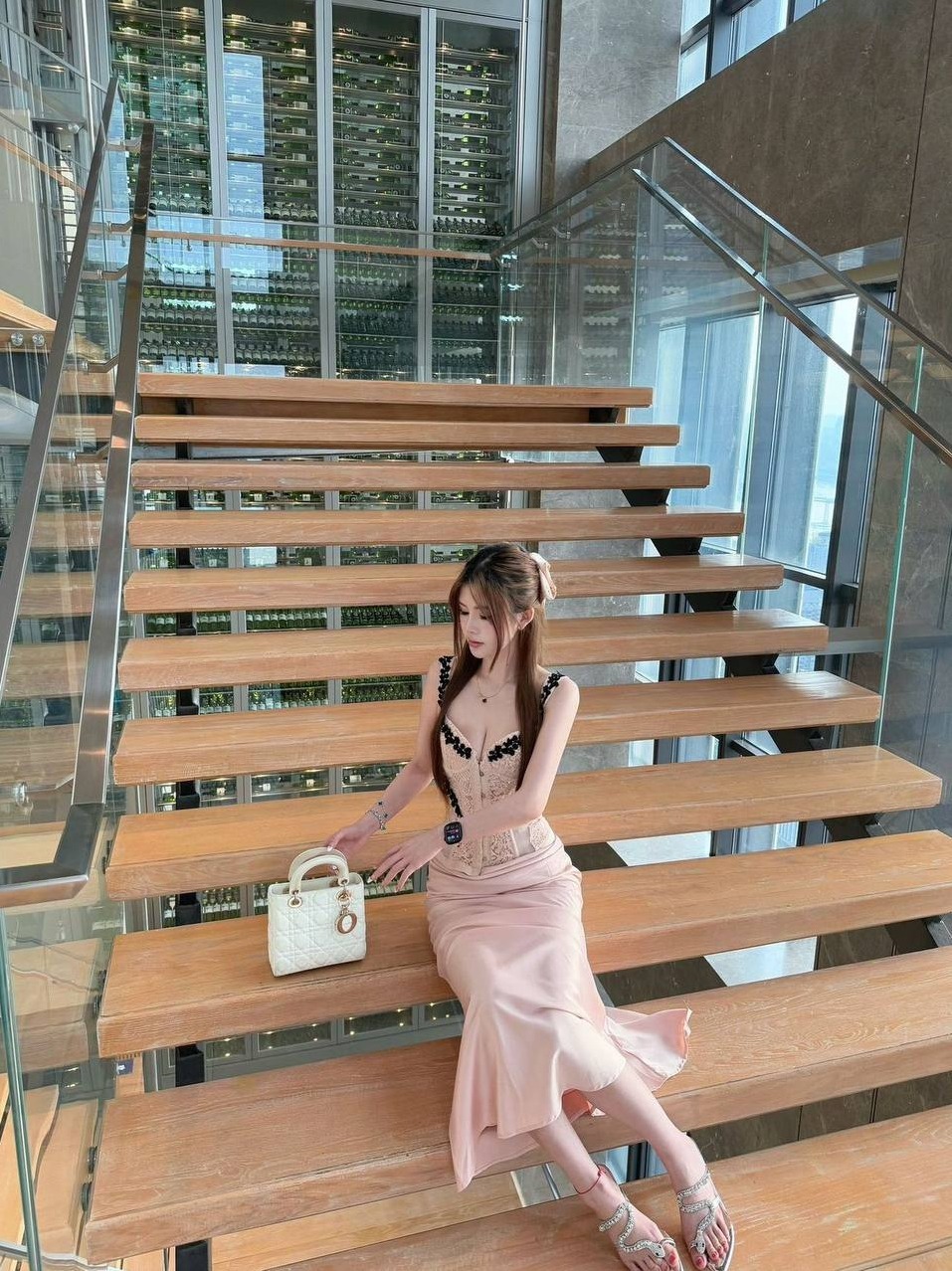 深圳 天乐 腰无赘肉 筷子腿 甜美系