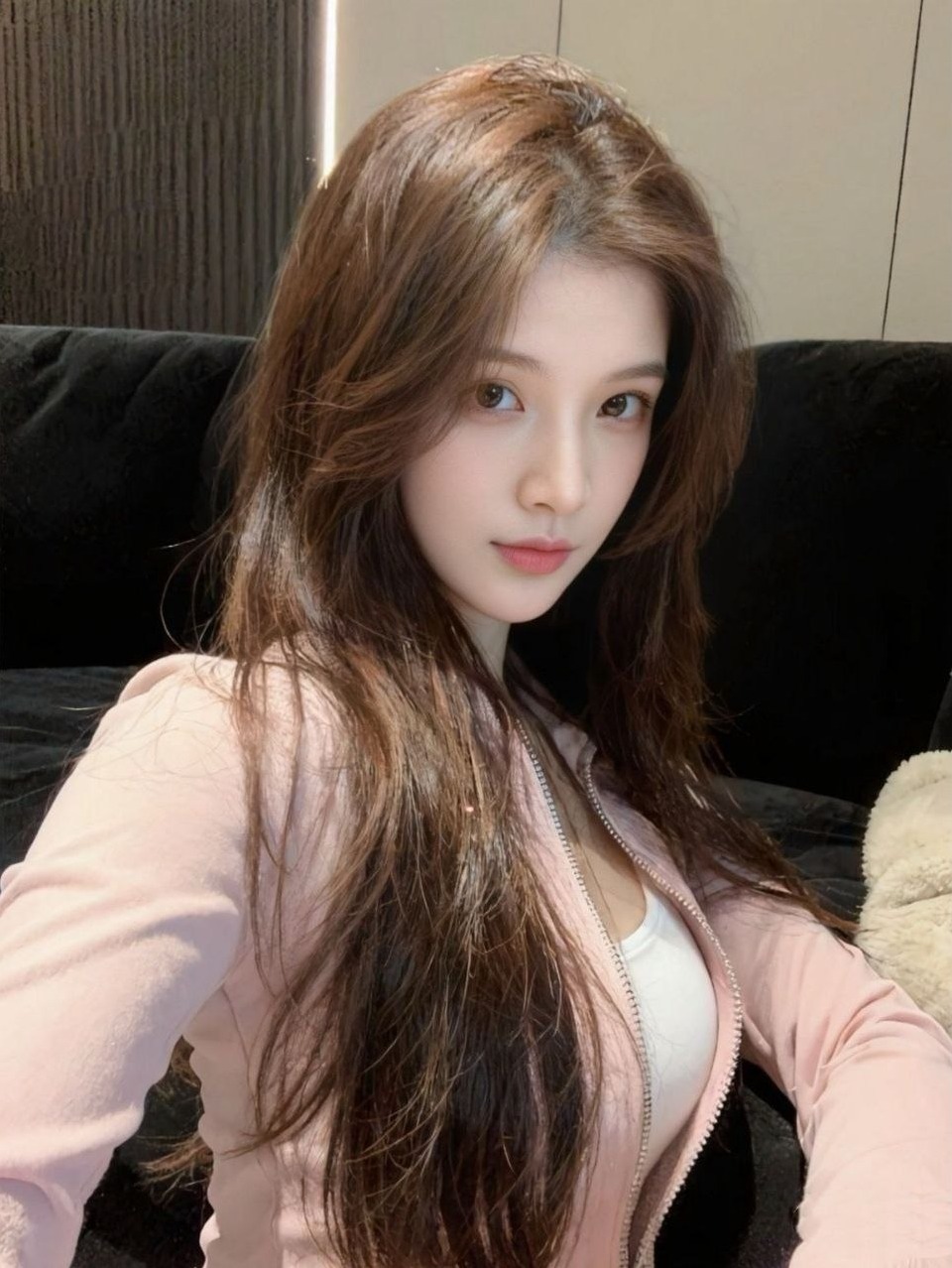 北京鸡哥台湾女生高挑身材人鱼线清晰自然写真