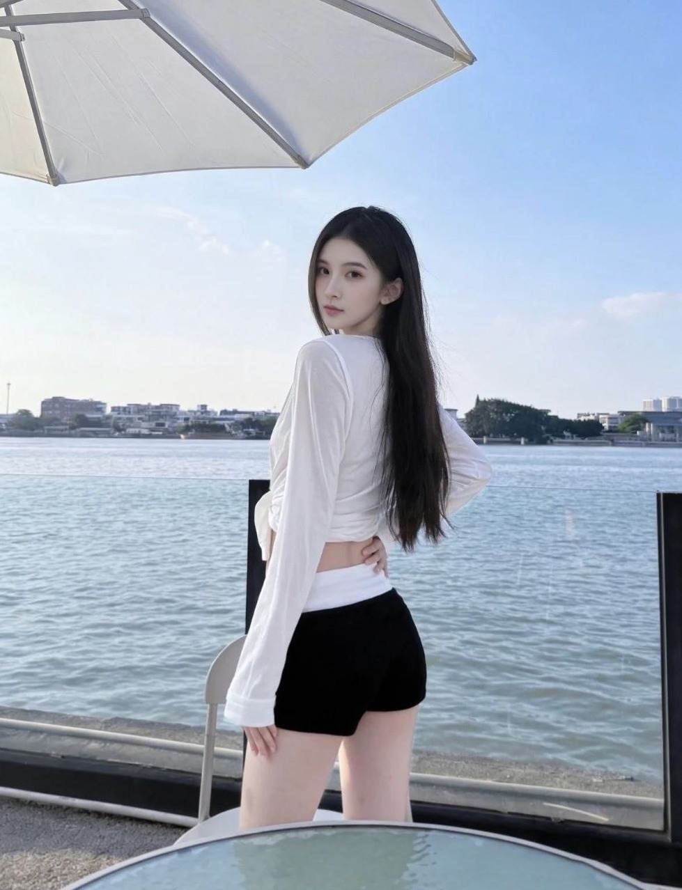 北京鸡哥服装设计学生清新气质比例超好真人实拍