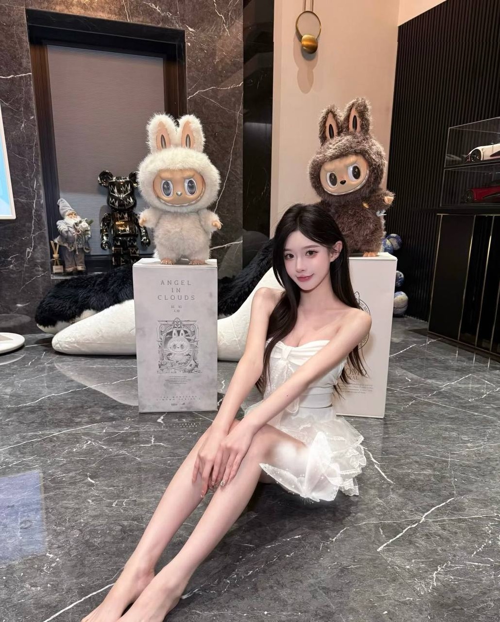 北京 司藤小姐 健身身材 全身雪白 短剧演员