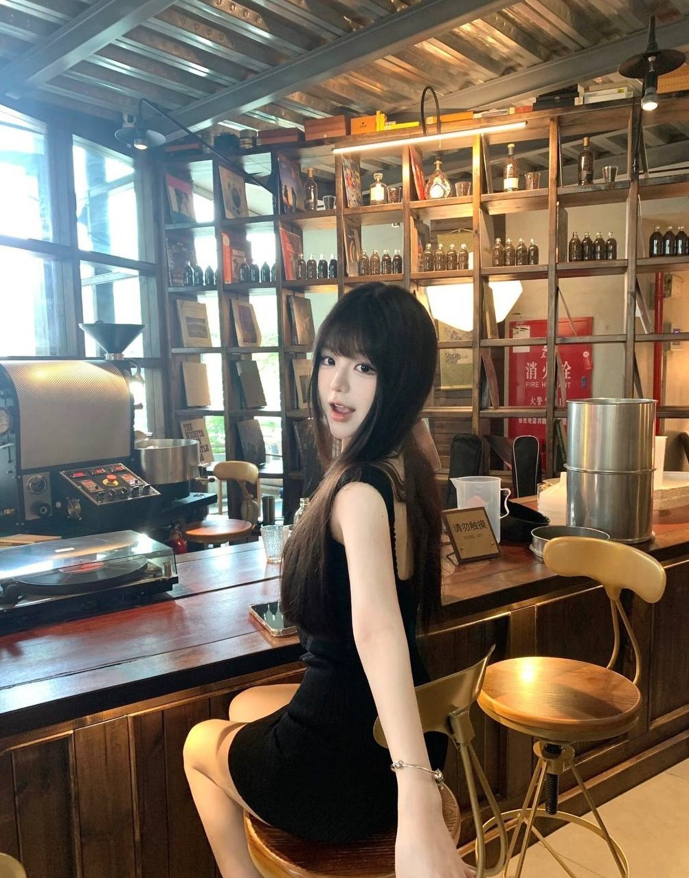 御姐 筷子腿 广州 杨弈 170cm
