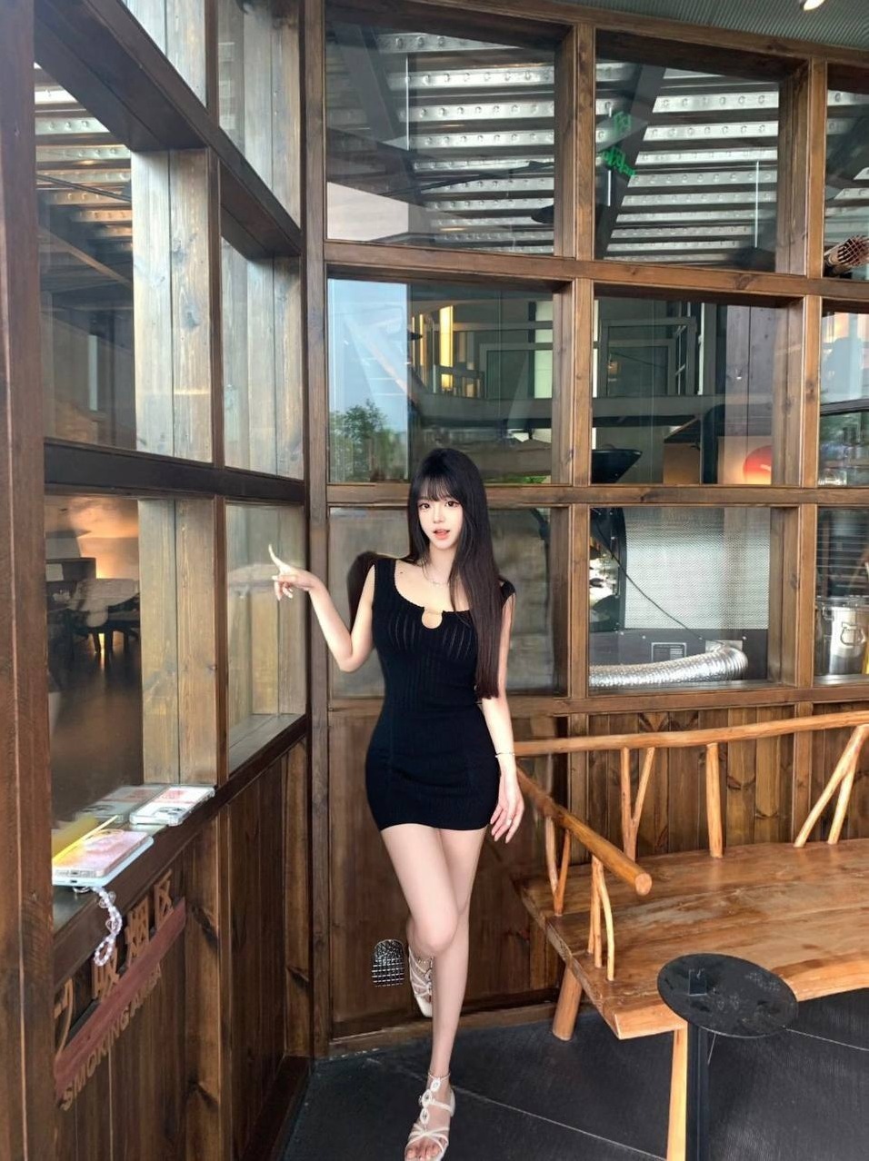 广州 杨弈 170cm 御姐 筷子腿