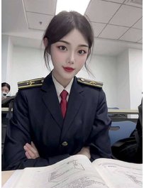 4451--长沙-小航 175C民航校花甜如初恋