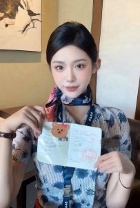 2153  上海外围-04年东航最年轻空姐，真胸无整