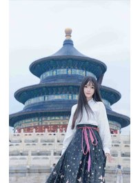 5142--北京-晏熙雨 新疆汉族冷白皮艺术生