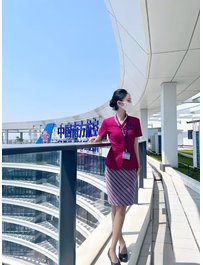 4598--北京-空姐小若 制服纯欲精通四国语言