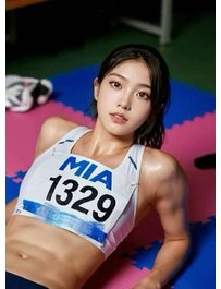 3673--北京-希希 马拉松运动员肌肉女S Dcup